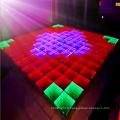 Incroyable 50 * 50cm produit breveté LED piste de danse interactive